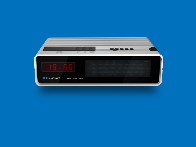 Blaupunkt mega clock 2000 rádiós óra illusztráció