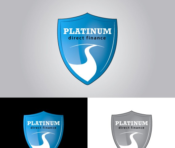 Platinum Direct Finance logótervezés